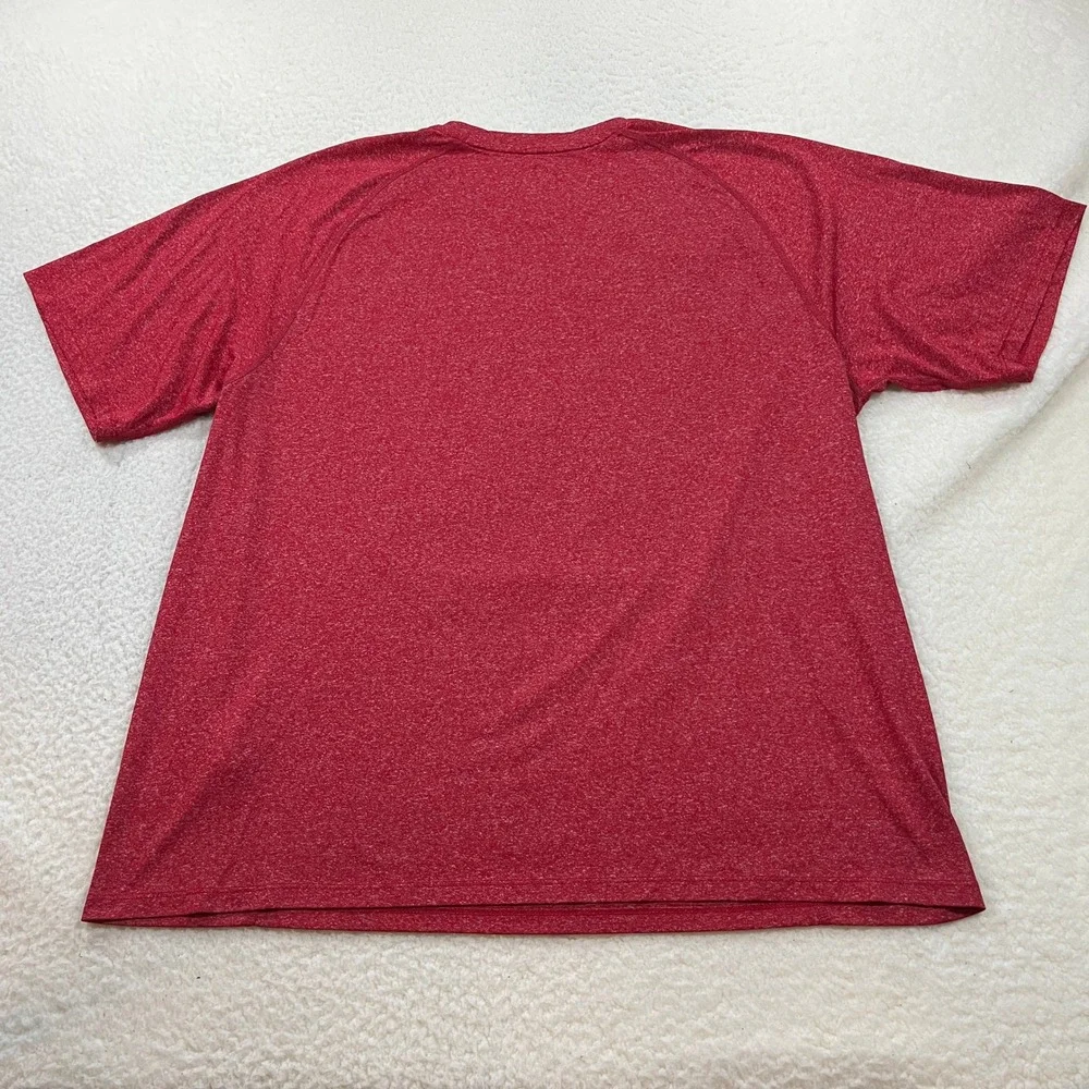Adidas T-Shirt Mens 2XL Red Louisville Cardinals Rise To The Occasion Climalite